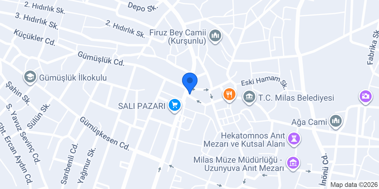 Milas Protez Saç konumu