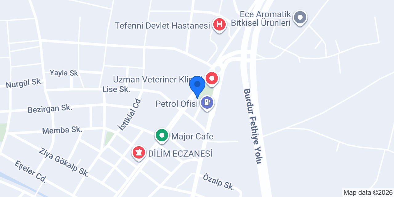 ŞİMŞEK OTOGAR TAKSİ konumu