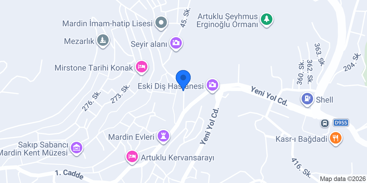 Veli konağı konumu