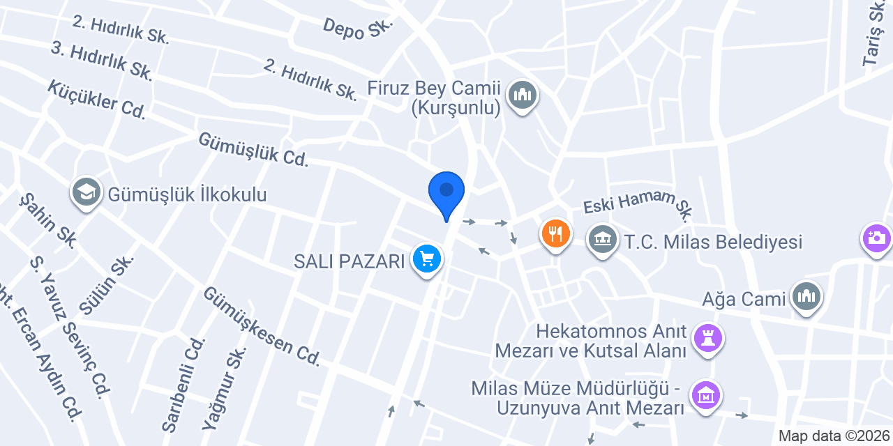 GÜLER AİLE KASABI konumu