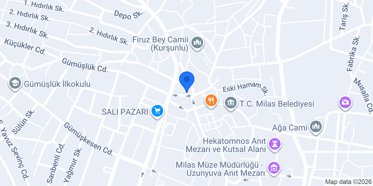 Can Ticaret - Cahit Can ve Ort. - Marshall Boya konumu