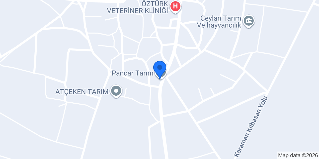 Pancar Tarım konumu