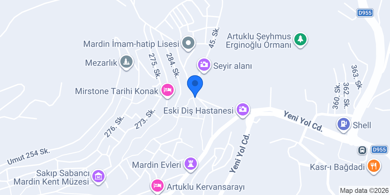 Nostalji Konağı konumu