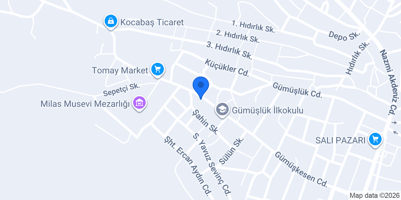 Gümüşkesen Tandır Evi konumu