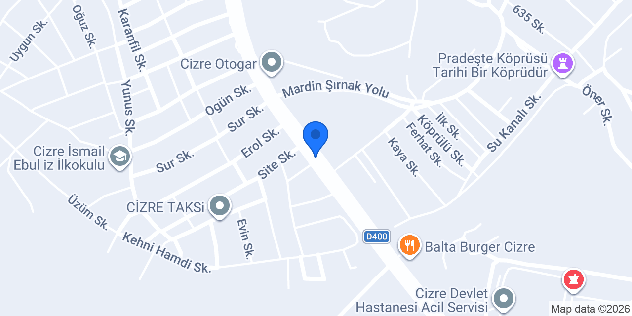Deniz Rent A car konumu
