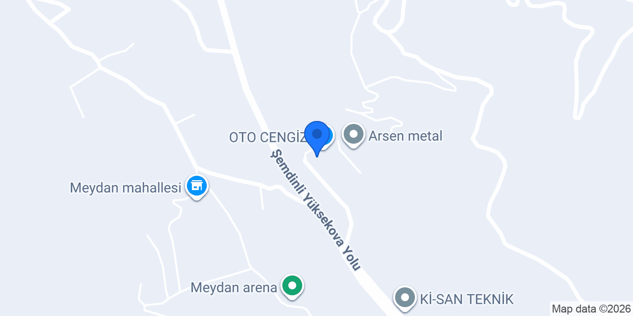 ŞAHİNOĞLU OTOMOTİV konumu