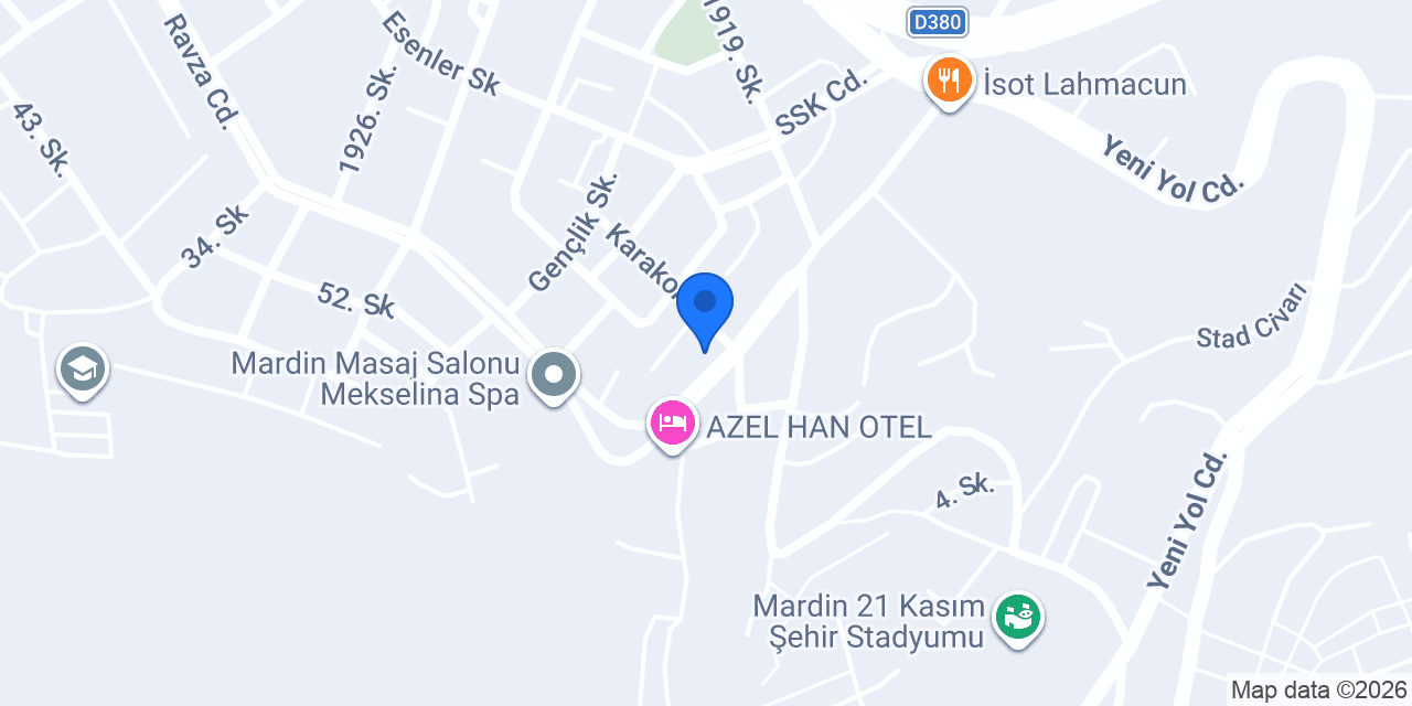 Ravza Bayan Dikim Evi konumu