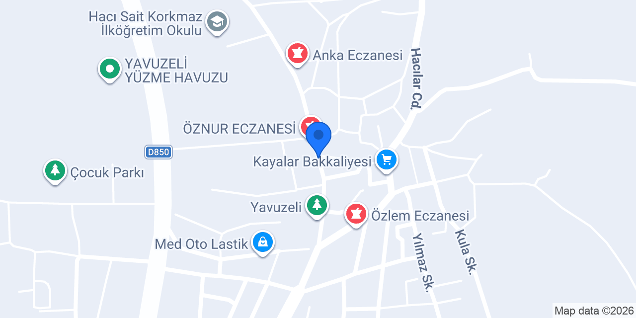 Bayraktar Eczanesi konumu