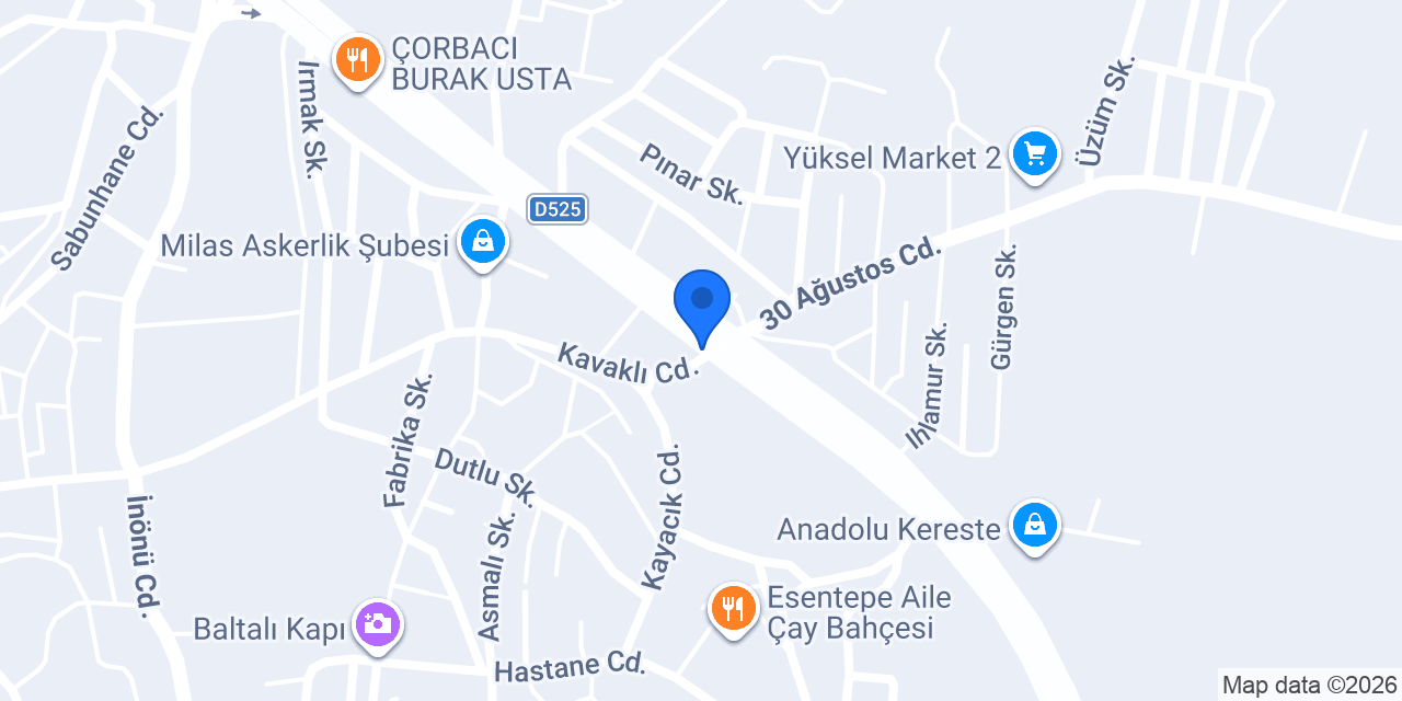Özyıldız Premium Mobilya konumu