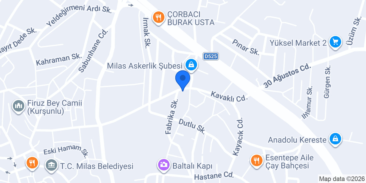 Benian Berber Salonu konumu