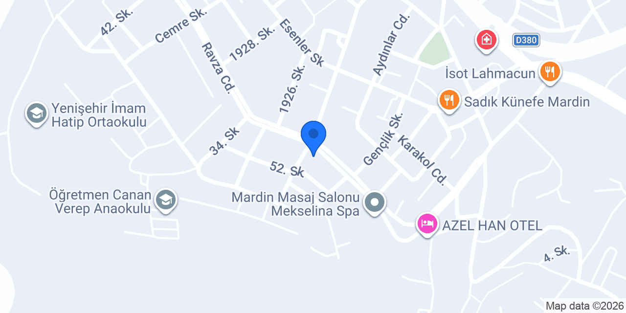 Mardin Lor Doğal konumu