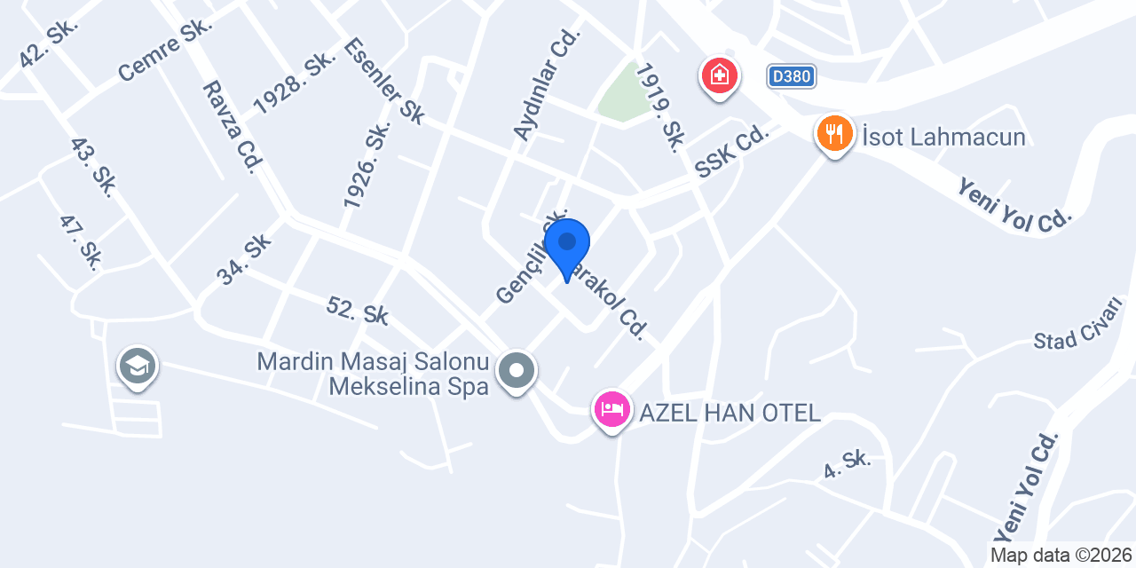 Azd House Hotel konumu