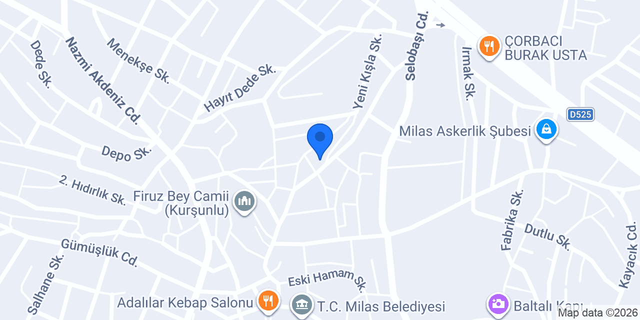 Moda Kuaför konumu