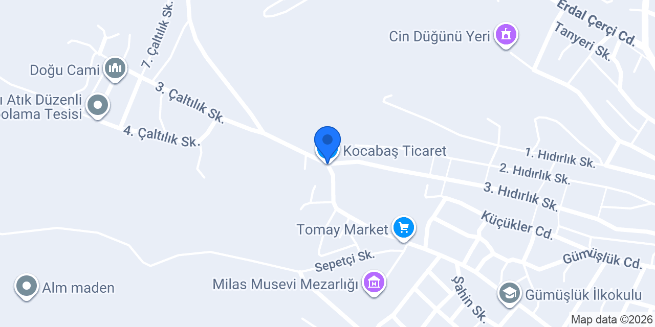 Kocabaş Ticaret konumu