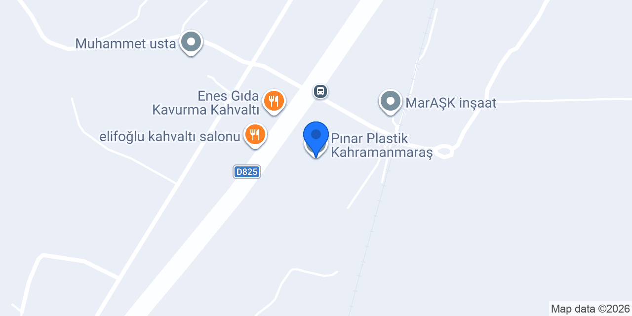 Pınar Plastik Kahramanmaraş konumu