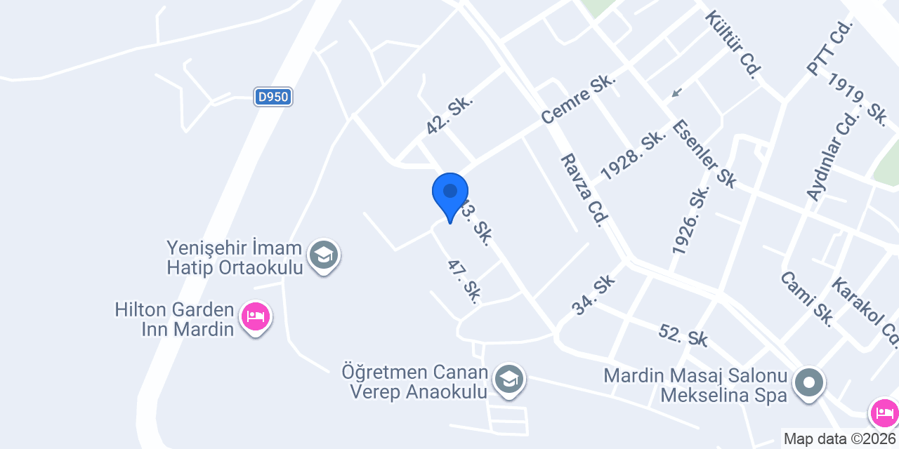 Minikalpler Kreş konumu