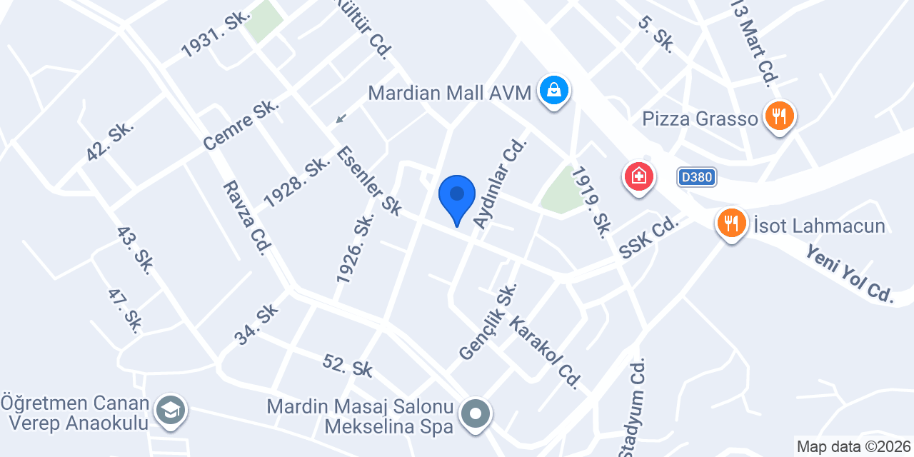 MARDİN ÇELİK ELEKTRİK konumu