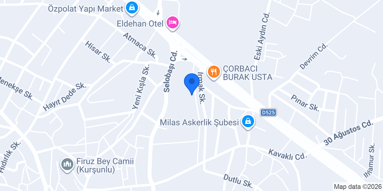 Yıldız Garage konumu