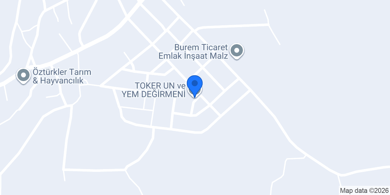 TOKER UN ve YEM DEĞİRMENİ konumu