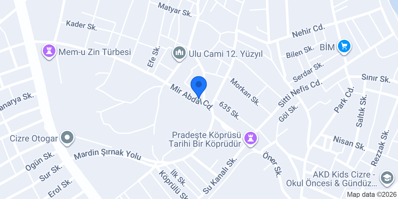 Saçan Bilişim konumu