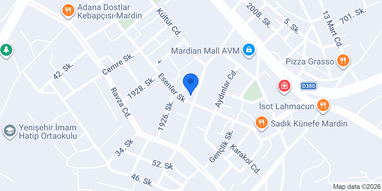 Dörtyol Döner&Köfte konumu