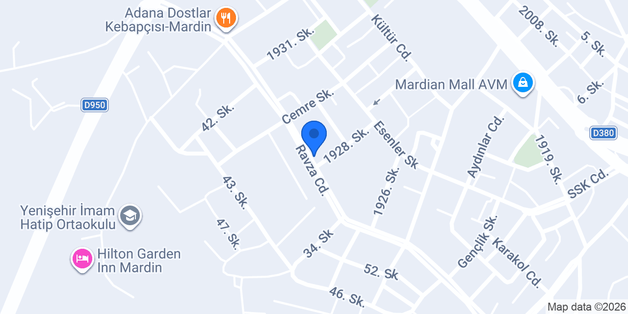 Hey Döner-Mardin Ravza konumu