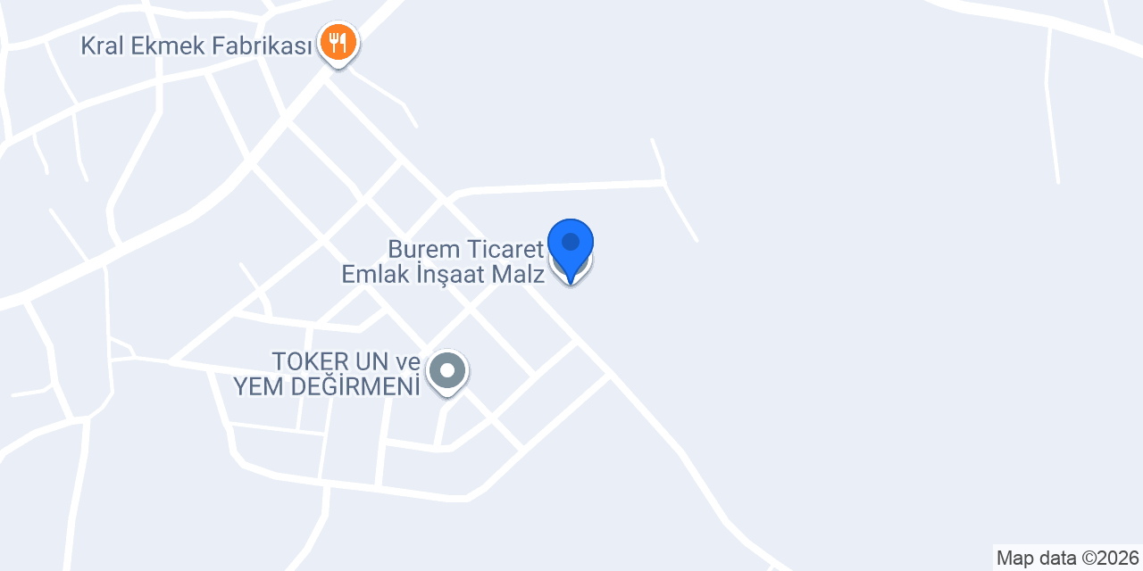 Burem Ticaret Emlak İnşaat Malz. konumu