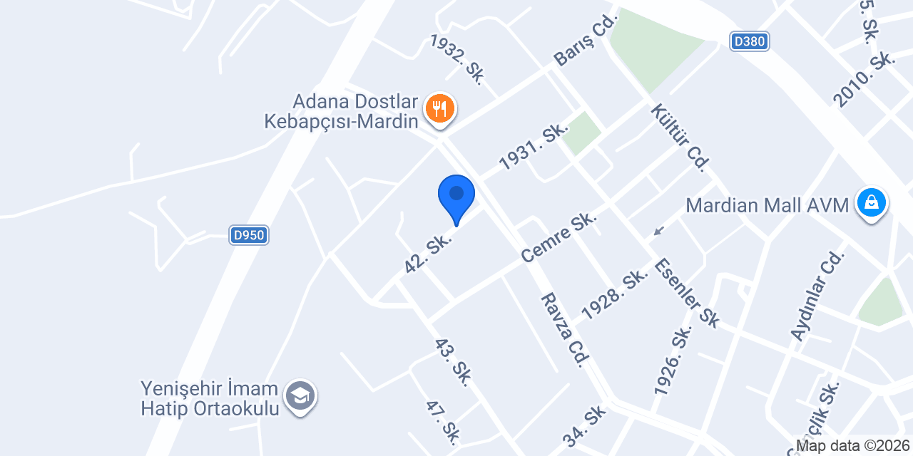 Bor Yapı Dekorasyon konumu