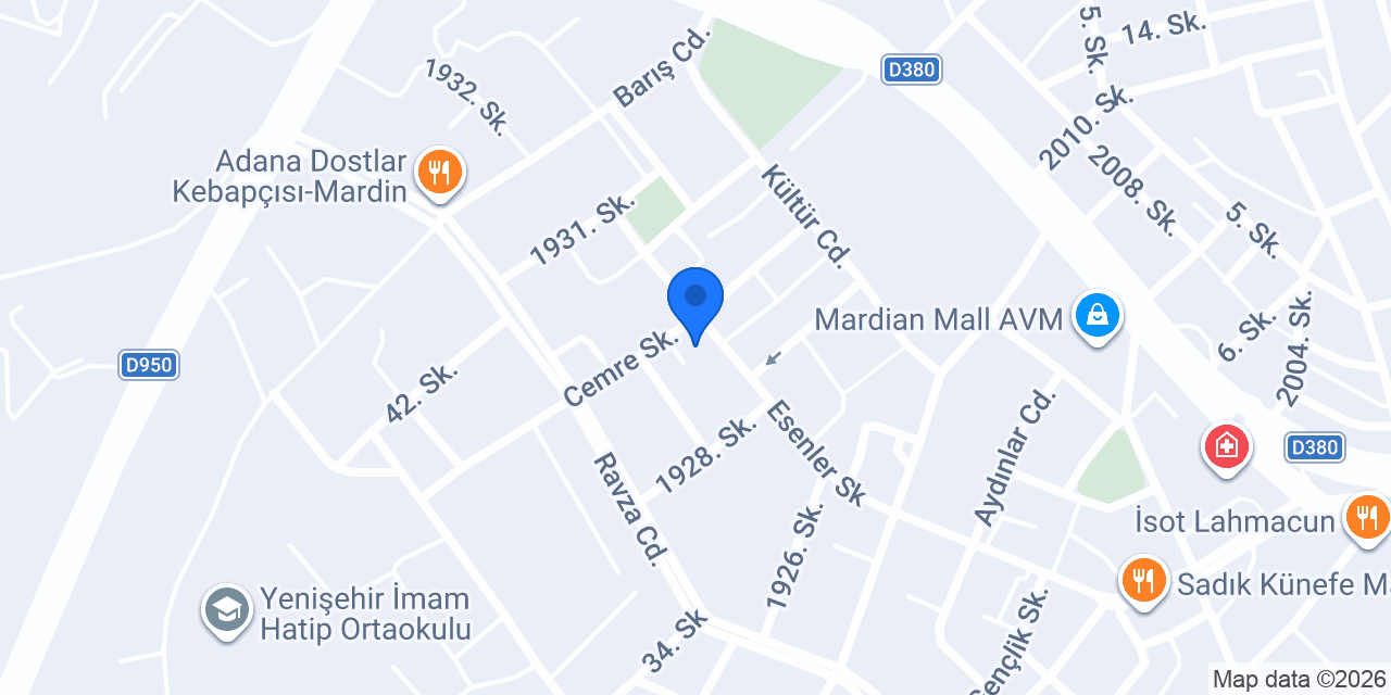 TveK Mardin konumu