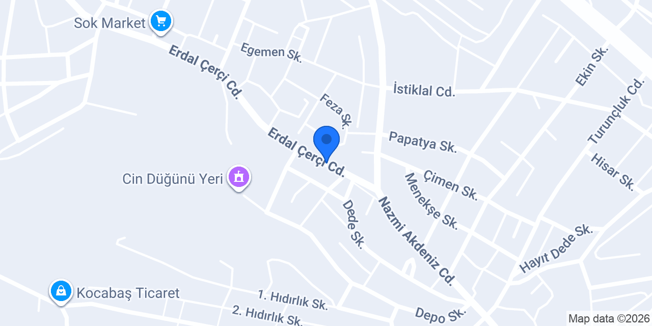 Solmaz Halı ve Koltuk Yıkama konumu