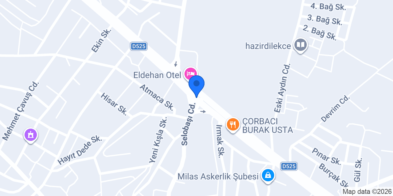 Milas Verem Savaş Dispanseri konumu