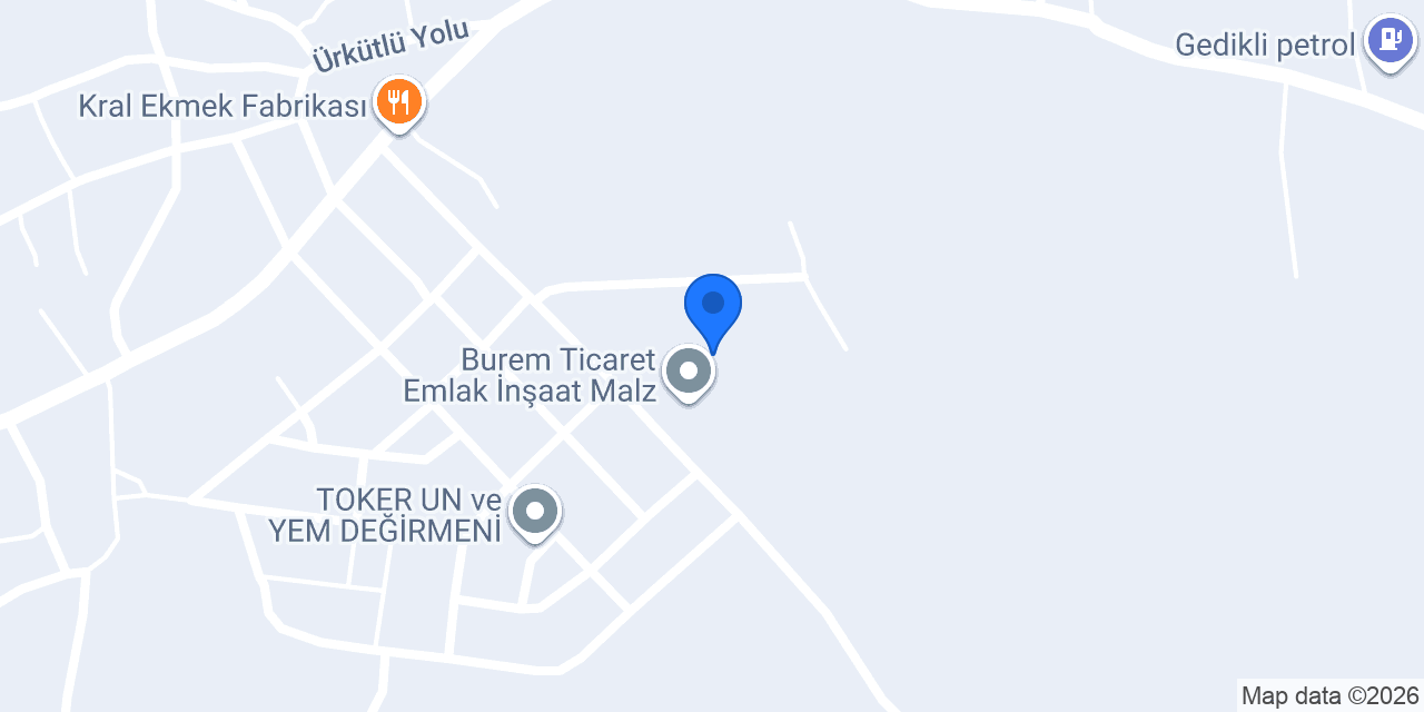 Ptt-ürkütlü Acentesi konumu