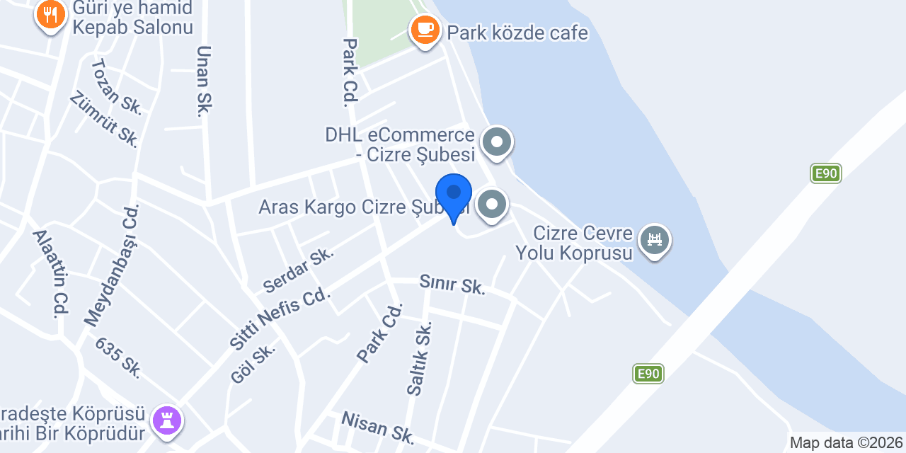 SÜD MARKET konumu