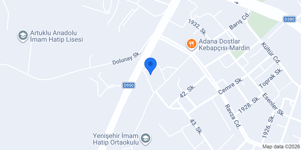 İnşaat Durağı Yapı Market konumu