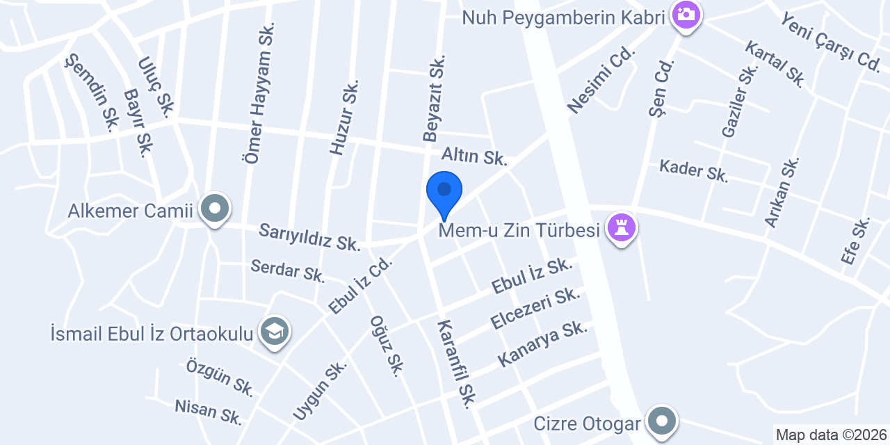 Nuh Soğutma konumu