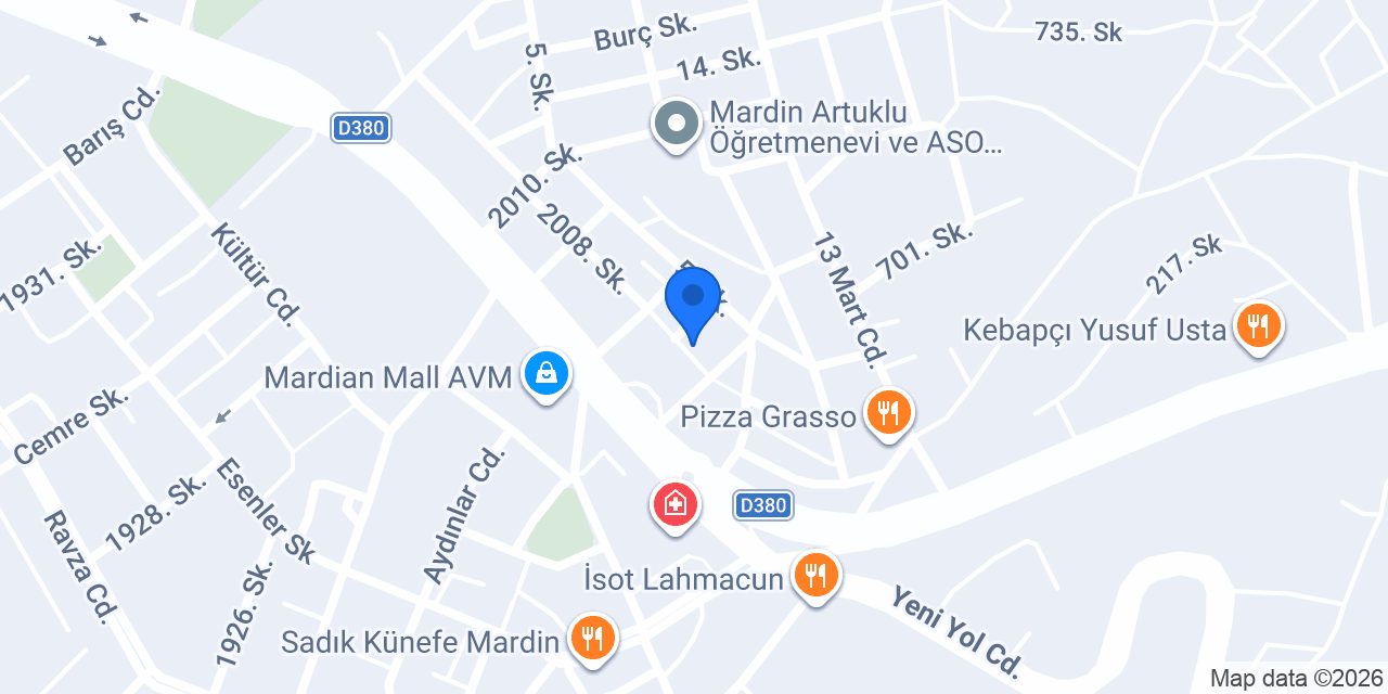 Diş hekimi Halit GÜZCAN konumu