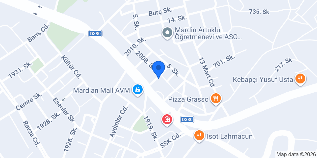 Mecnun Kebap Salonu konumu