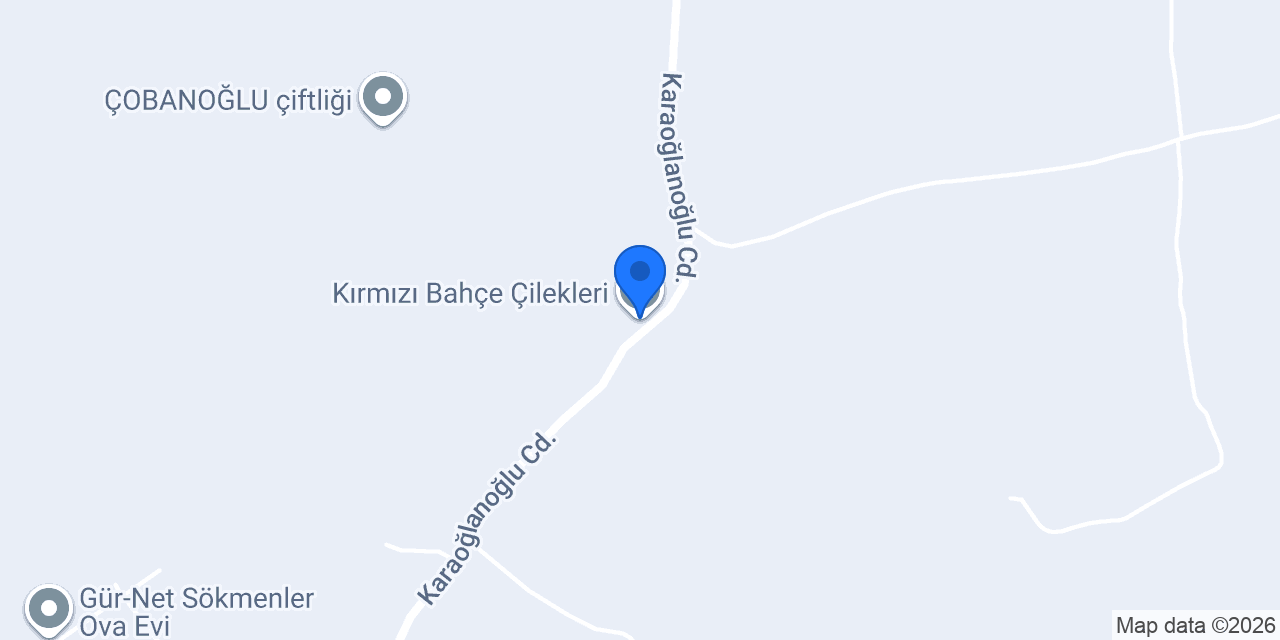 Kırmızı Bahçe konumu