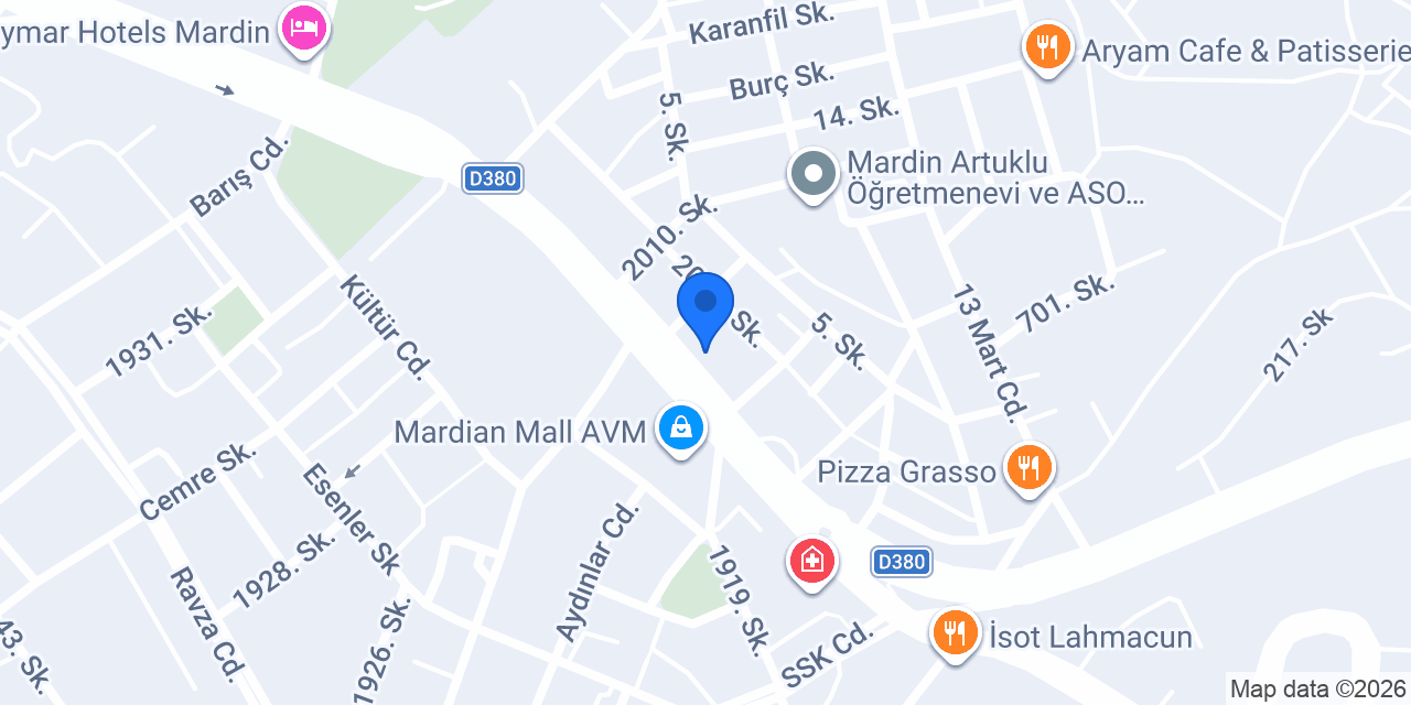 Av. Mahmut BİNGÜL konumu