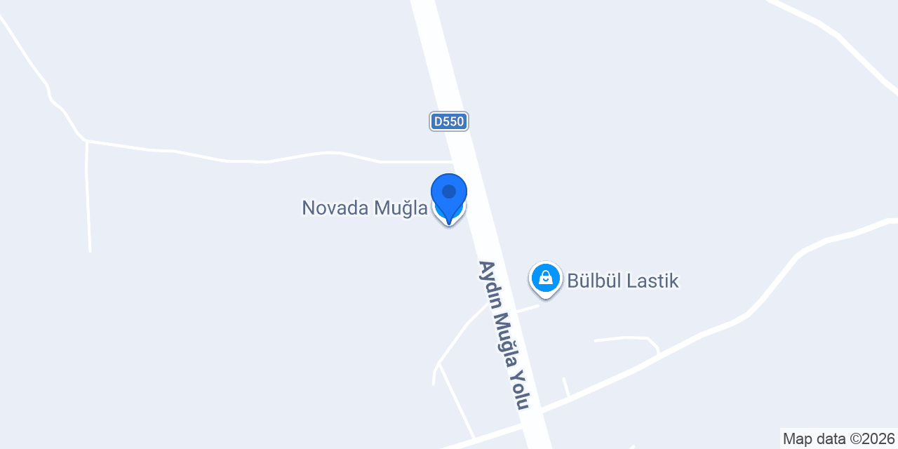 Hatemoğlu Muğla Novada AVM konumu