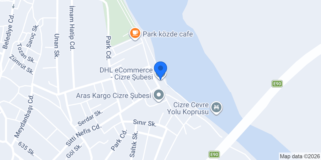 DHL eCommerce - Cizre Şubesi konumu