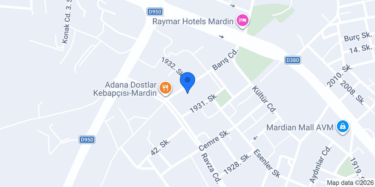 Söz1 Rent A Car konumu
