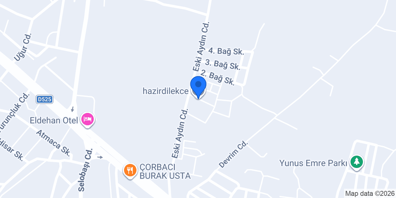 hazirdilekce konumu