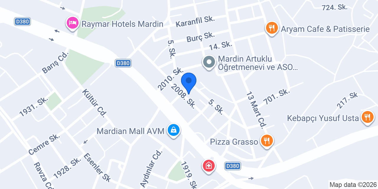 Vangölü Turizm Mardin konumu