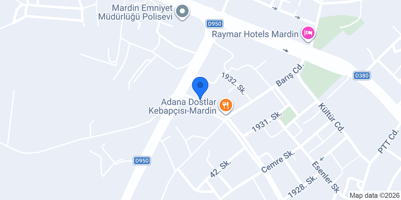 Gökçe Dostlar Mekanı konumu
