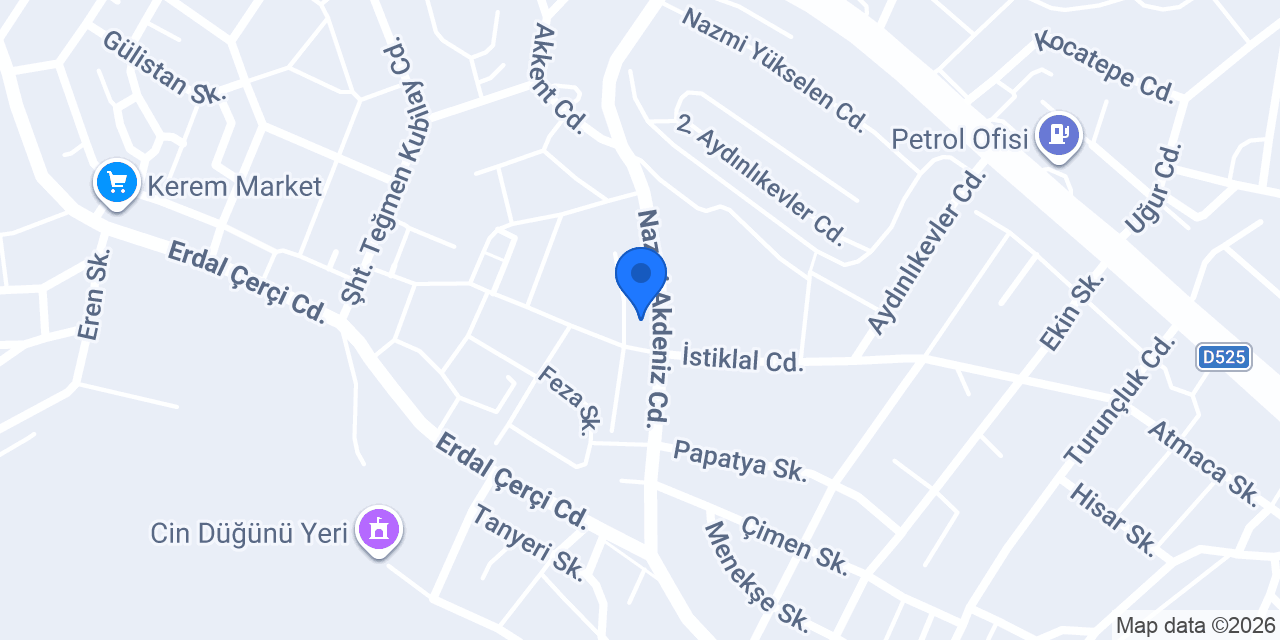 Best Car Rental konumu