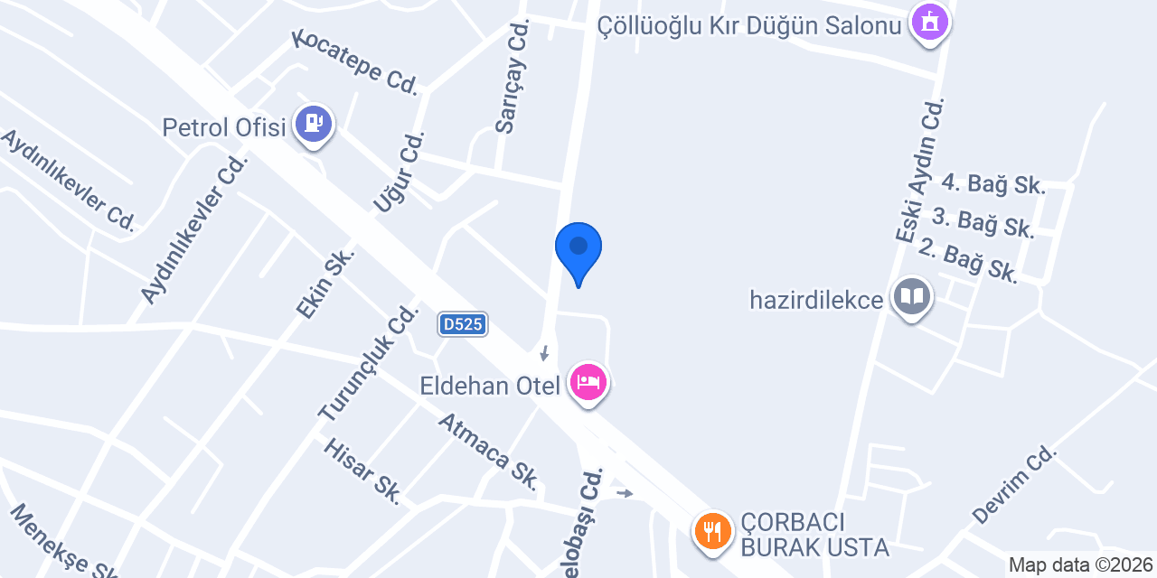 İzan Hastanesi Klinik Konukevi konumu