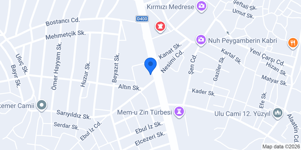Cizrem Çiçekçilik konumu