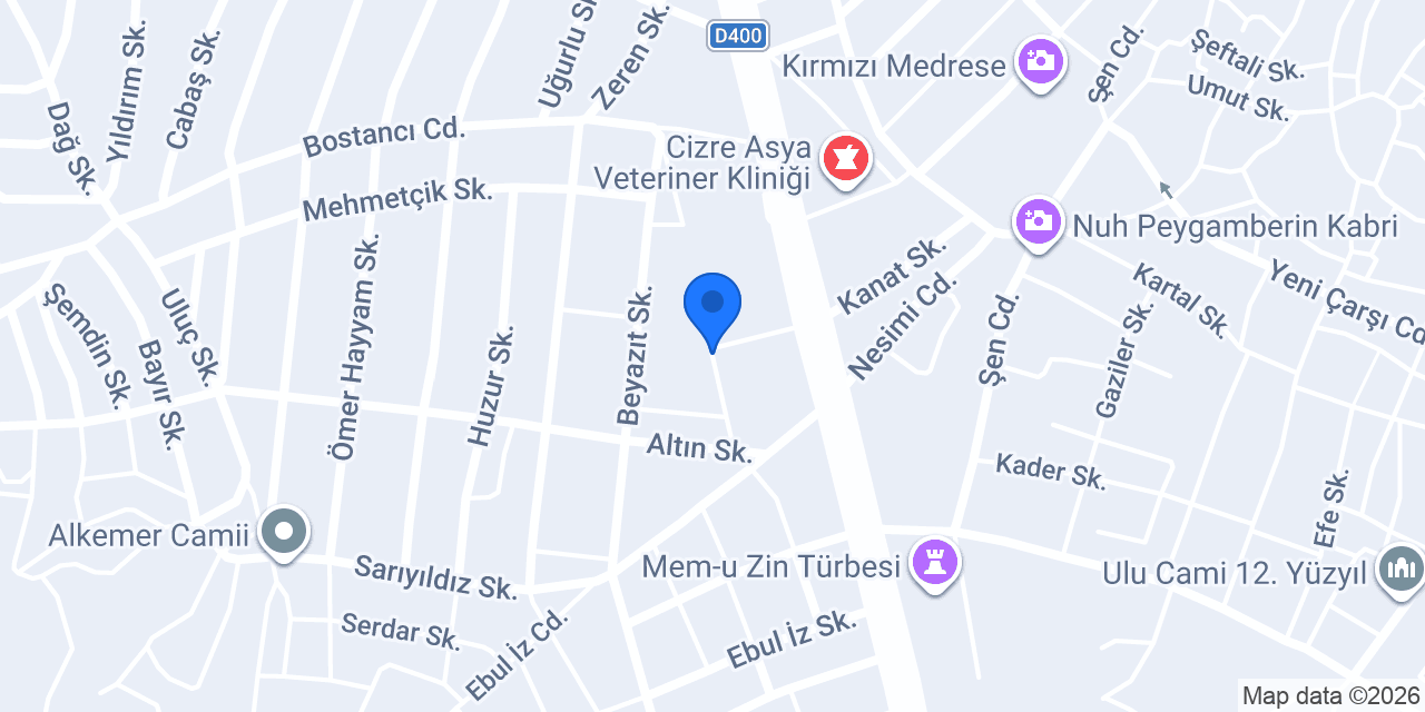 Cizre Satranç Cafe konumu