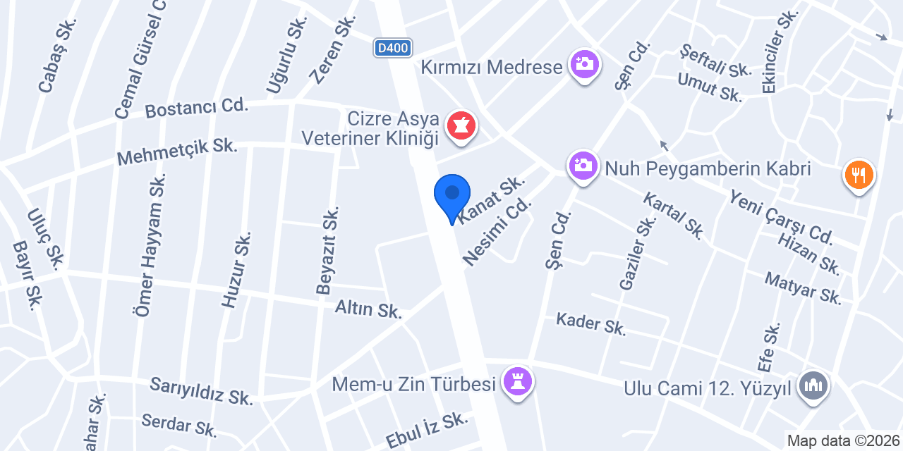 HAZİN GROUP konumu
